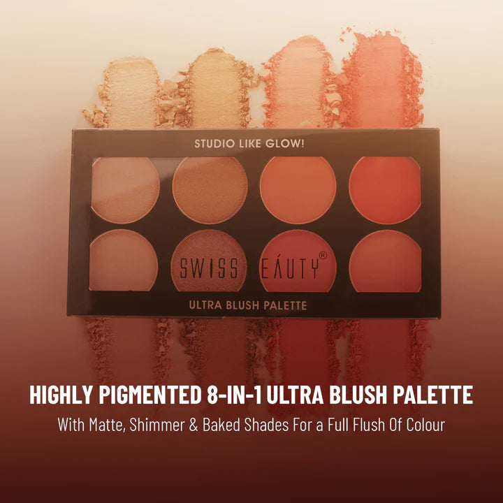 Swiss beauty Ultra Blush Palette 03