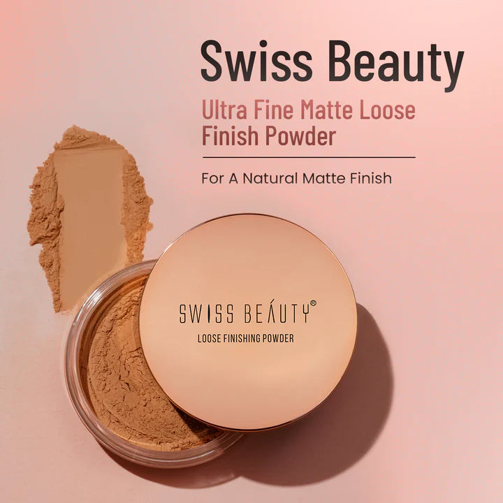 Swiss beauty Ultra Fine Loose Finish Powder 02 (Banana Powder)