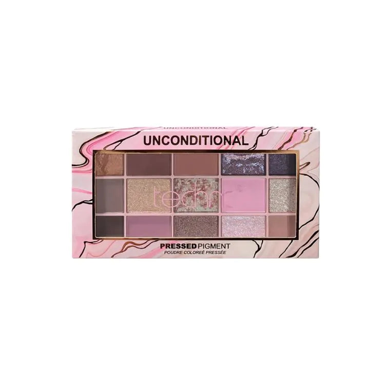 Technic Pressed Pigment Eyeshadow Palette Unconditional (30gm)