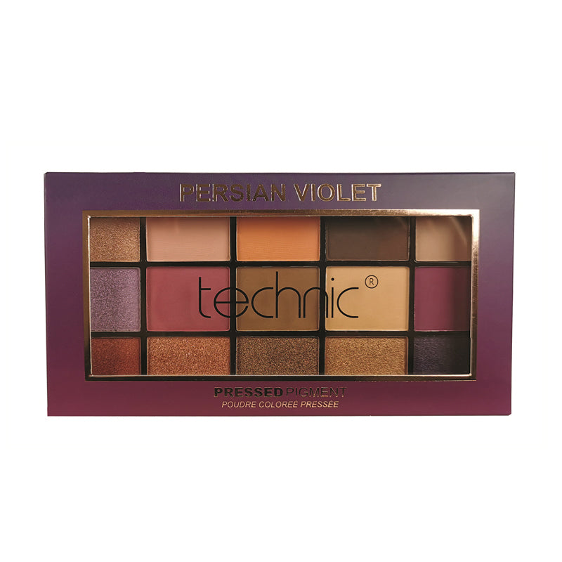 Technic Pressed Pigment Eyeshadow Palette – Persian Violet (29.6gm)