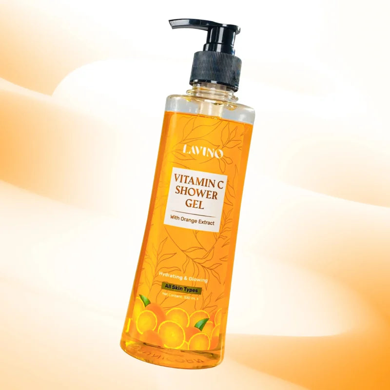 Lavino Vitamin C Shower Gel With Orange Extract (330ml)