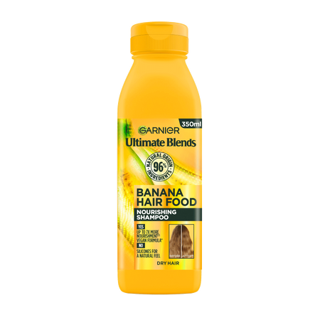 Garnier Ultimate Blends Banana Hair Food  Shampoo (350ml)