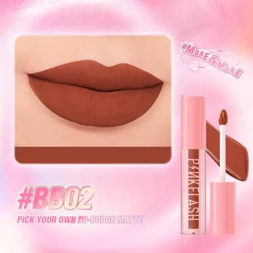 PINKFLASH Transferproof Liquid Matte Lipstick  #BB02