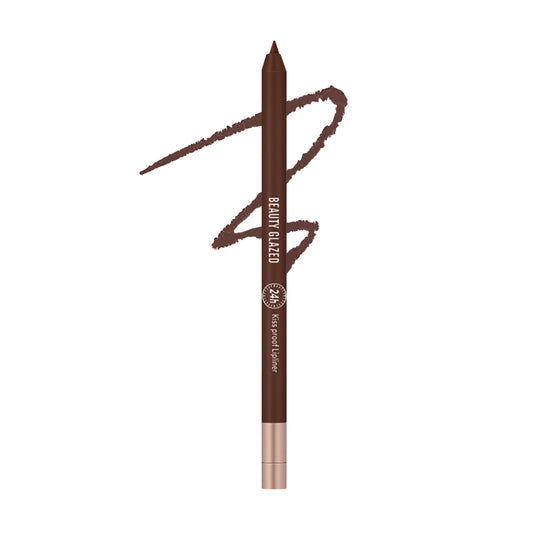 Beauty Glazed Waterproof & Long Lasting Lip Liner - B114 CHOCOLATE