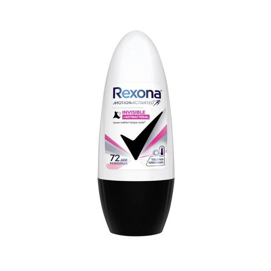 Rexona Women Roll On invisible+Antibacterial 45 ml