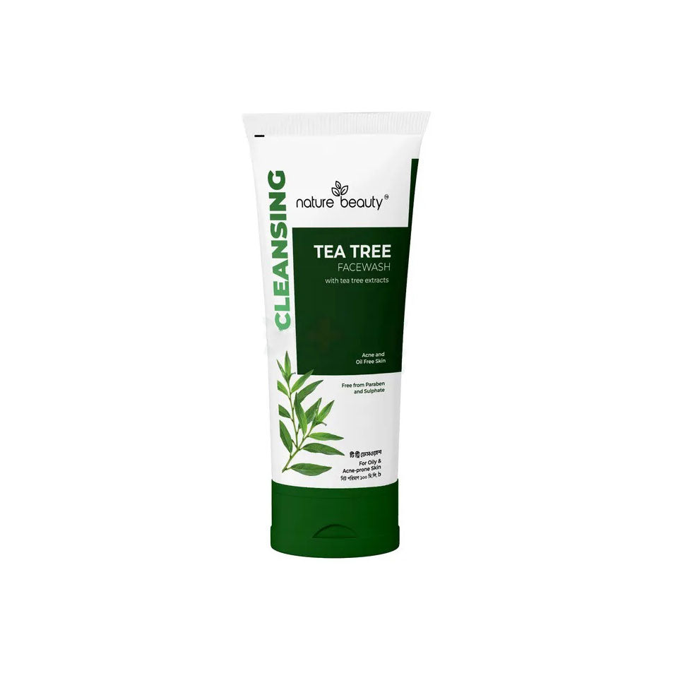 Nature Beauty Tea Tree Facewash (100ml)
