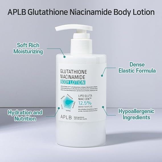 APLB Glutathione Niacinamide Body Lotion (300ml)
