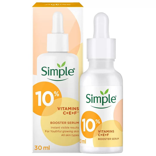 Simple Booster Serum 10% Vitamin C+E+F (30ml)