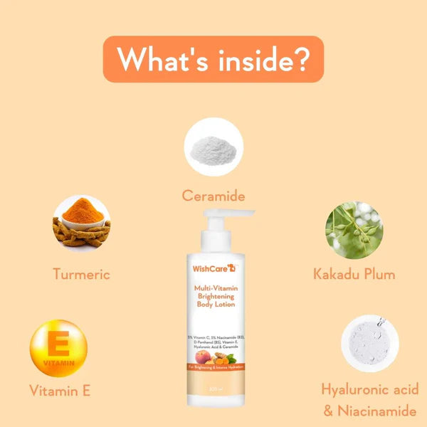 Wish Care Multi Vitamin Brightening Body Lotion (200ml)