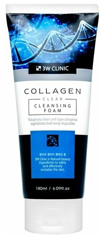 3W Clinic collagen Clear Cleansing Foam 180ml