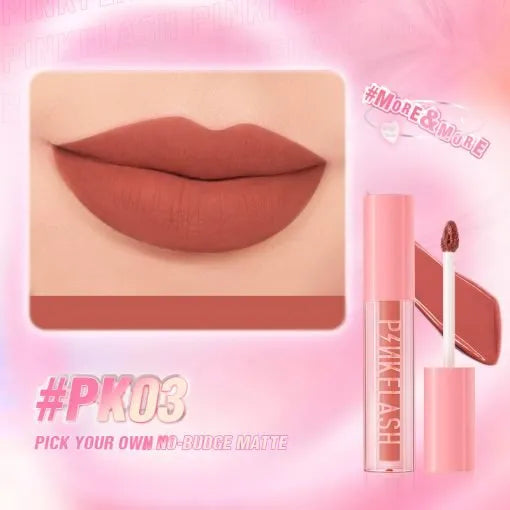 PINKFLASH Transferproof Liquid Matte Lipstick #Pk03