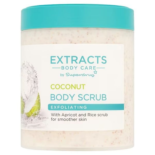 Superdrug Extracts Coconut Body Scrub (465ml)