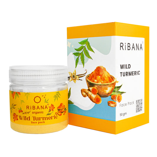 RiBANA Wild Turmeric Face Pack - 50gm