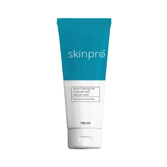 Skinpro Acne Clearing Gel Cleanser With Skinpro Acne Clearing Toner