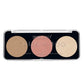 Swiss Beauty CHEEK-A-BOO 3-in-1 Face Palette BLUSHER|CONTOUR|HIGHLIGHTER - Swiss Beauty CHEEK