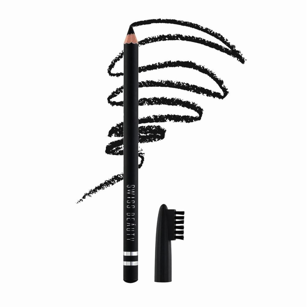 Swiss Beauty Eyebrow Pencil - Shade 01 Black