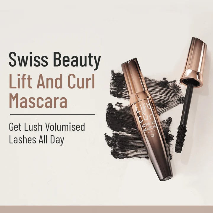 Swiss Beauty Lift & Curl Volume lash 4D Mascara