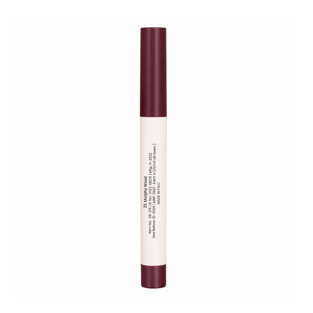 Swiss Beauty Matte Cat Lip Crayon - 23 Murphy Wood