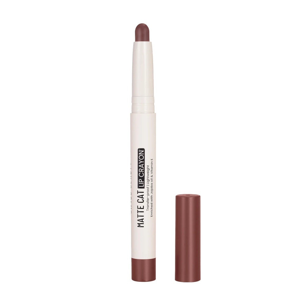 Swiss Beauty MATTE CAT LIP CRAYON - Shade 20 Chocolate