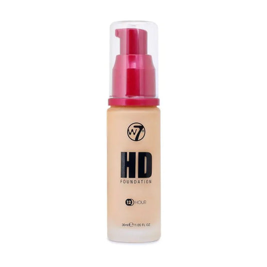 W7 12 Hour Hd Foundation Creme Brule New Ultra (30ml)