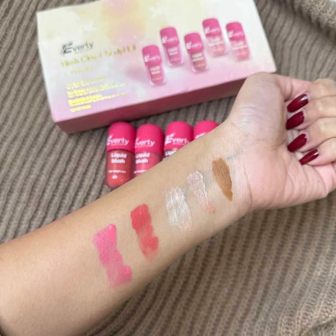 Everly Blush. Glow & Sculpt Kit 5 - Piece Set