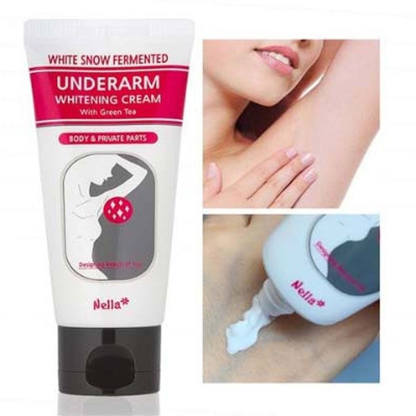 Nella White Snow Fermented Underarm Whitening Cream With Green Tea (50ml)