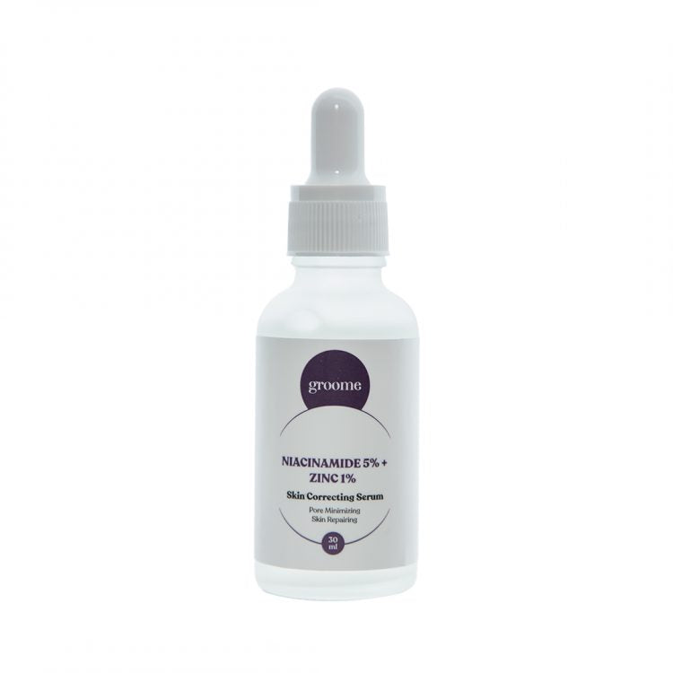 Groome Niacinamide 5% + Zinc 1% Skin Correcting Serum (30ml)
