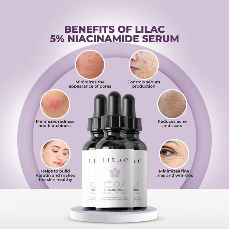 LILAC NIACINAMIDE SERUM 5%