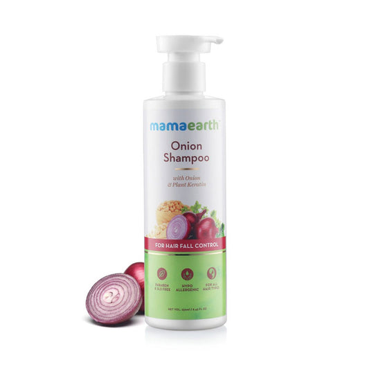 Mamaearth onion shampoo