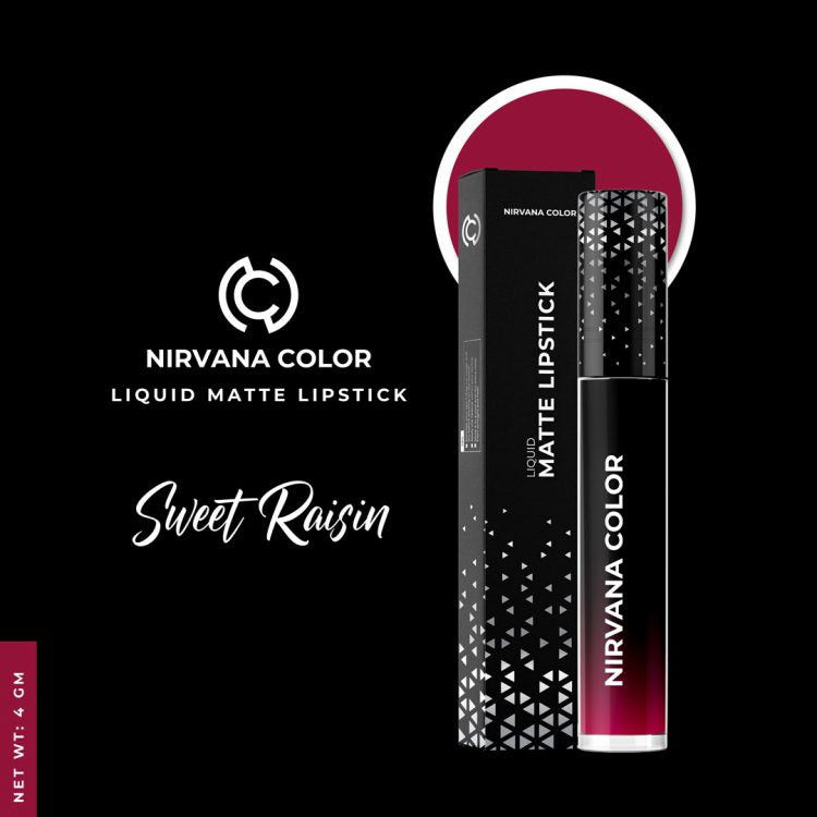 Nirvana Color Liquid Matte Lipstick – Sweet Raisin L05