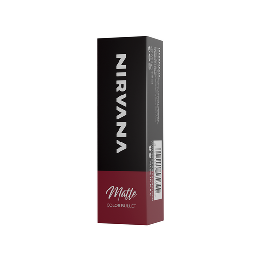 Nirvana Color Matte Bullet Lipstick – Bride Red B06