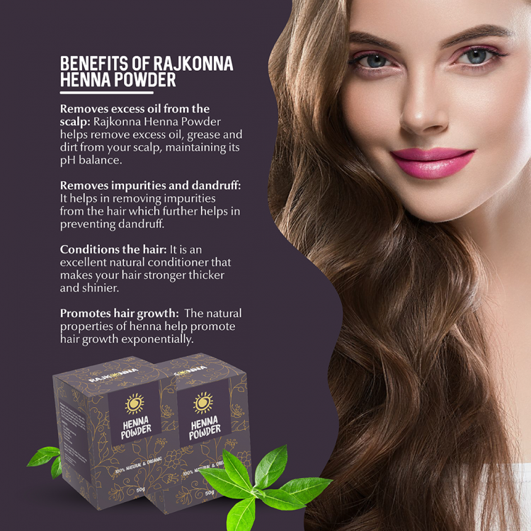 Rajkonna Henna Powder