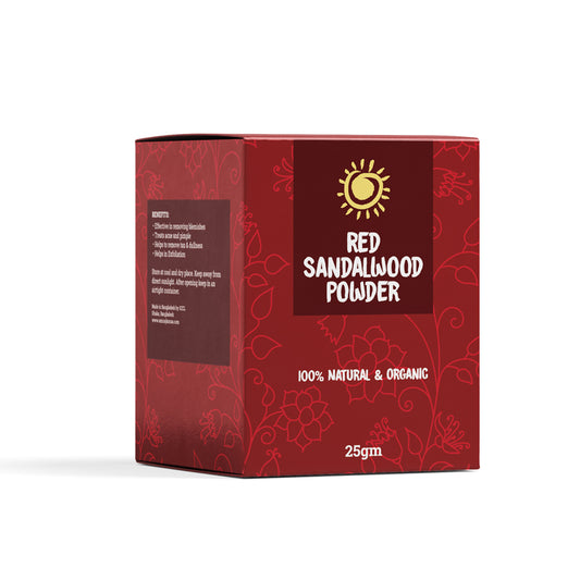 Rajkonna 100% Natural & Organic Red Sandalwood Powder