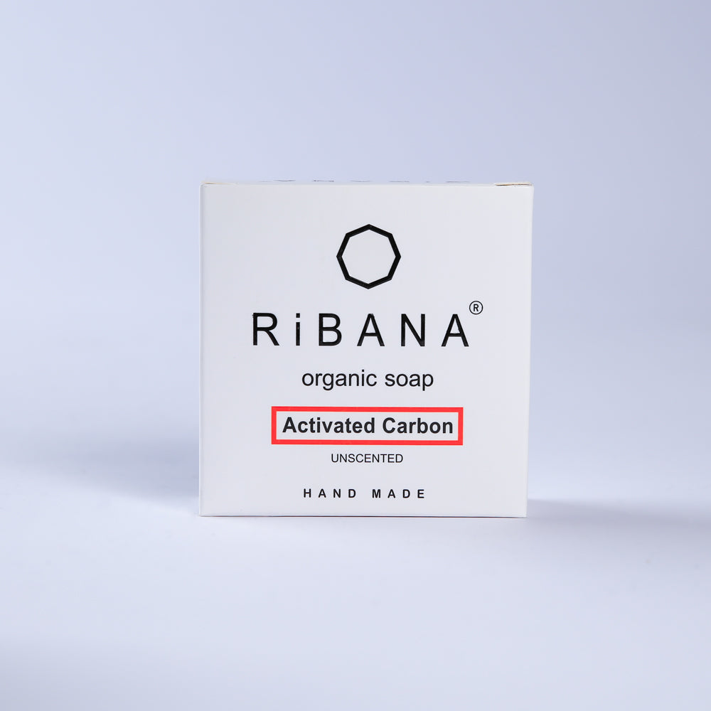 RiBANA Activated Carbon Soap - 95gm