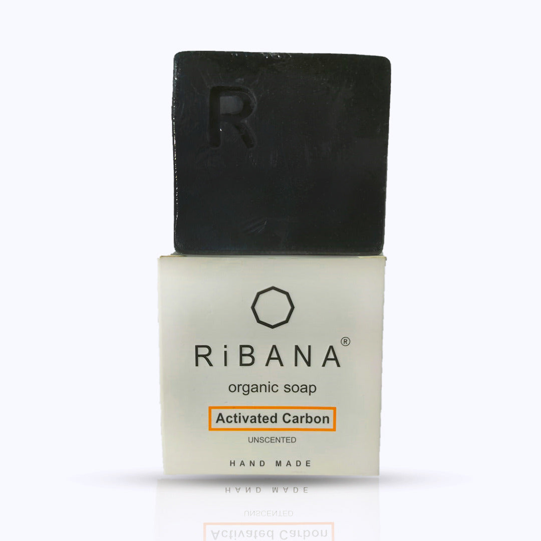 RiBANA Activated Carbon Soap - 95gm